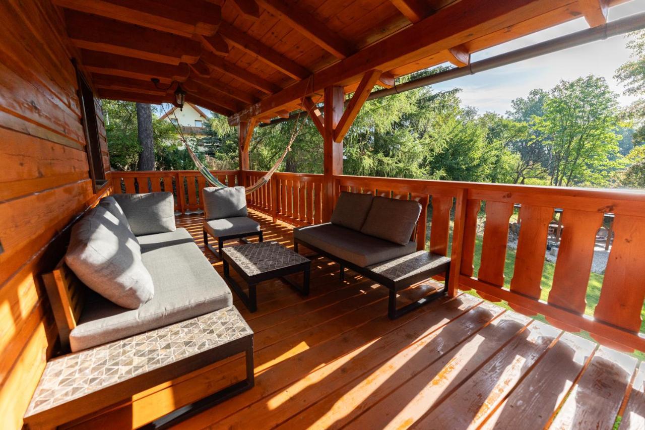 Moderni Sumavska Roubenka S Vyhledem Na Boubin Villa Vimperk Exterior photo