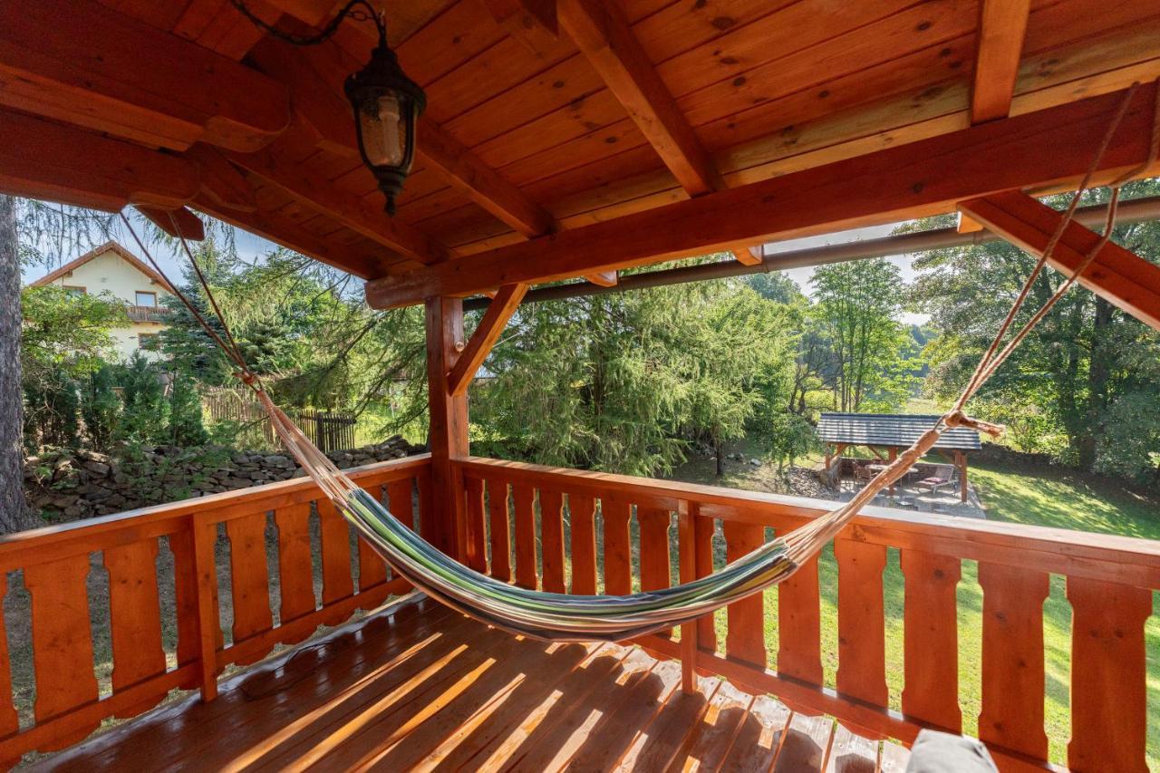 Moderni Sumavska Roubenka S Vyhledem Na Boubin Villa Vimperk Exterior photo