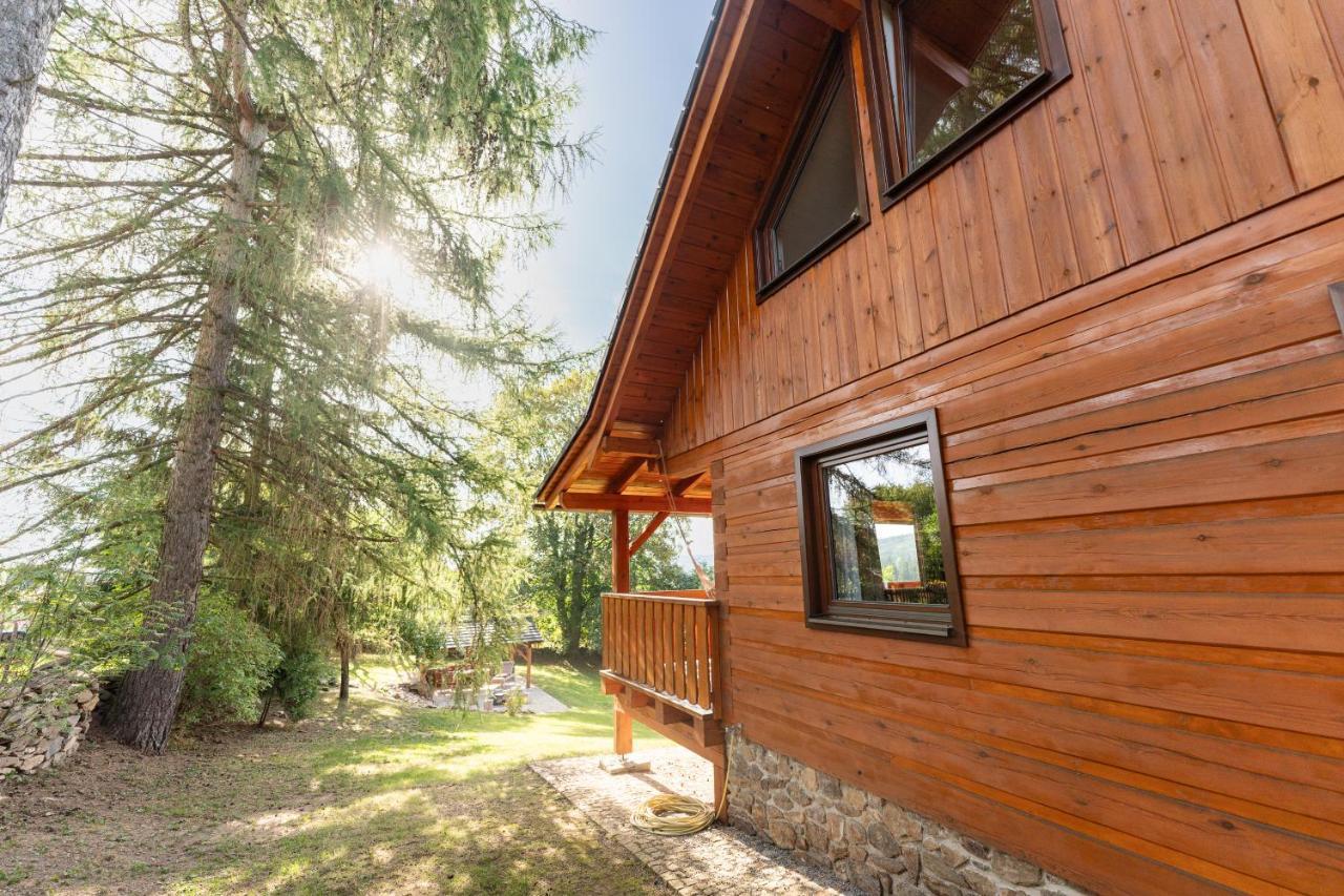Moderni Sumavska Roubenka S Vyhledem Na Boubin Villa Vimperk Exterior photo