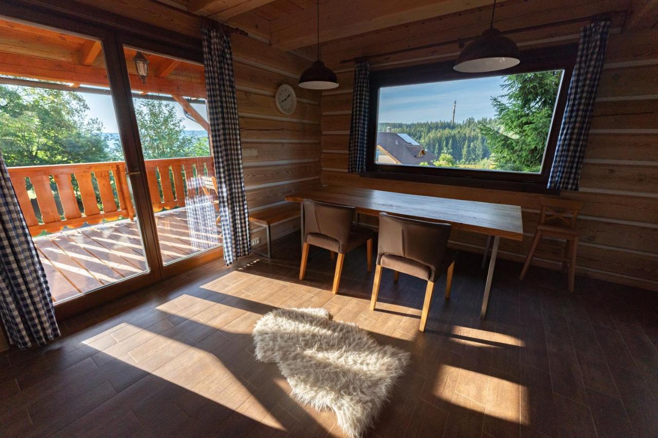 Moderni Sumavska Roubenka S Vyhledem Na Boubin Villa Vimperk Exterior photo
